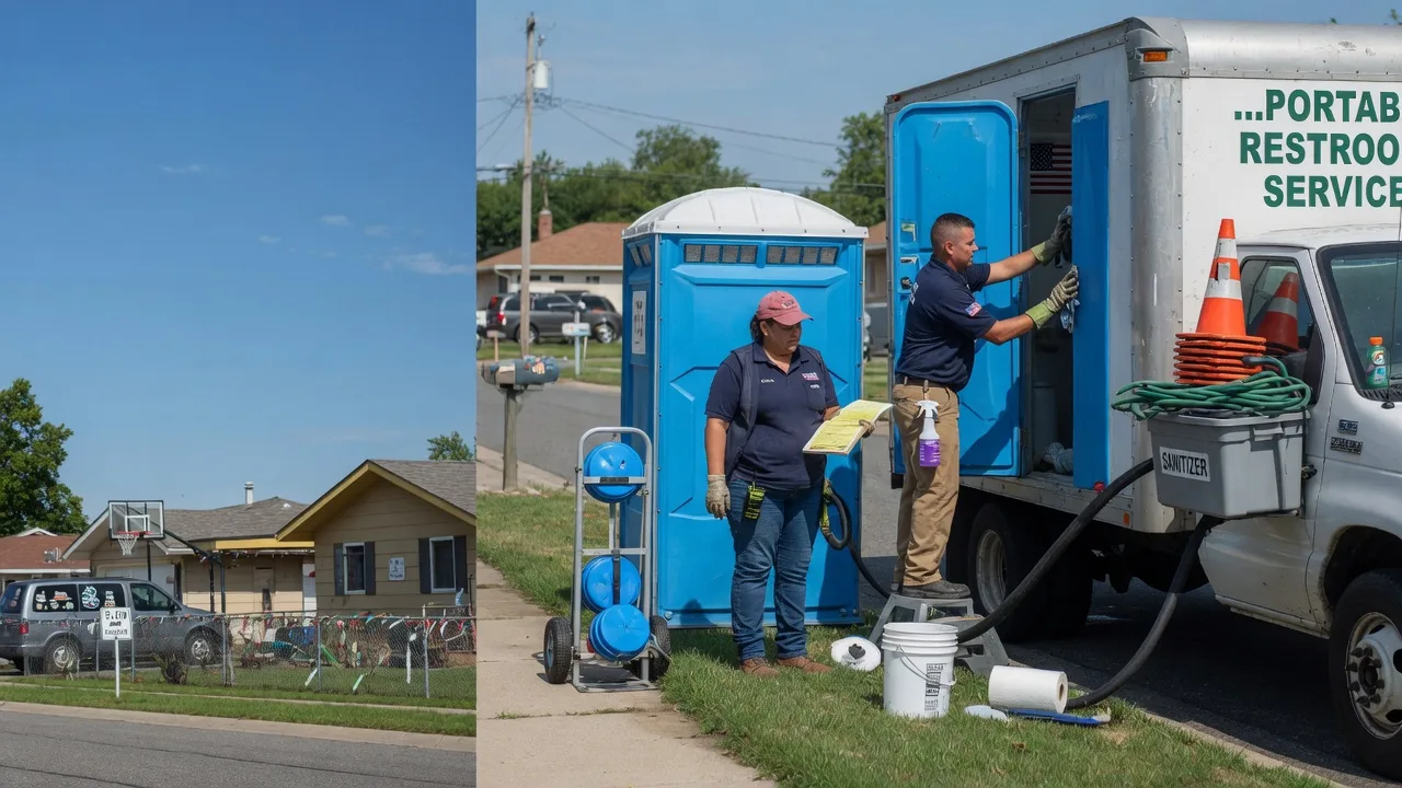 Portable Toilet Rental in Mineral Ridge, OH near me